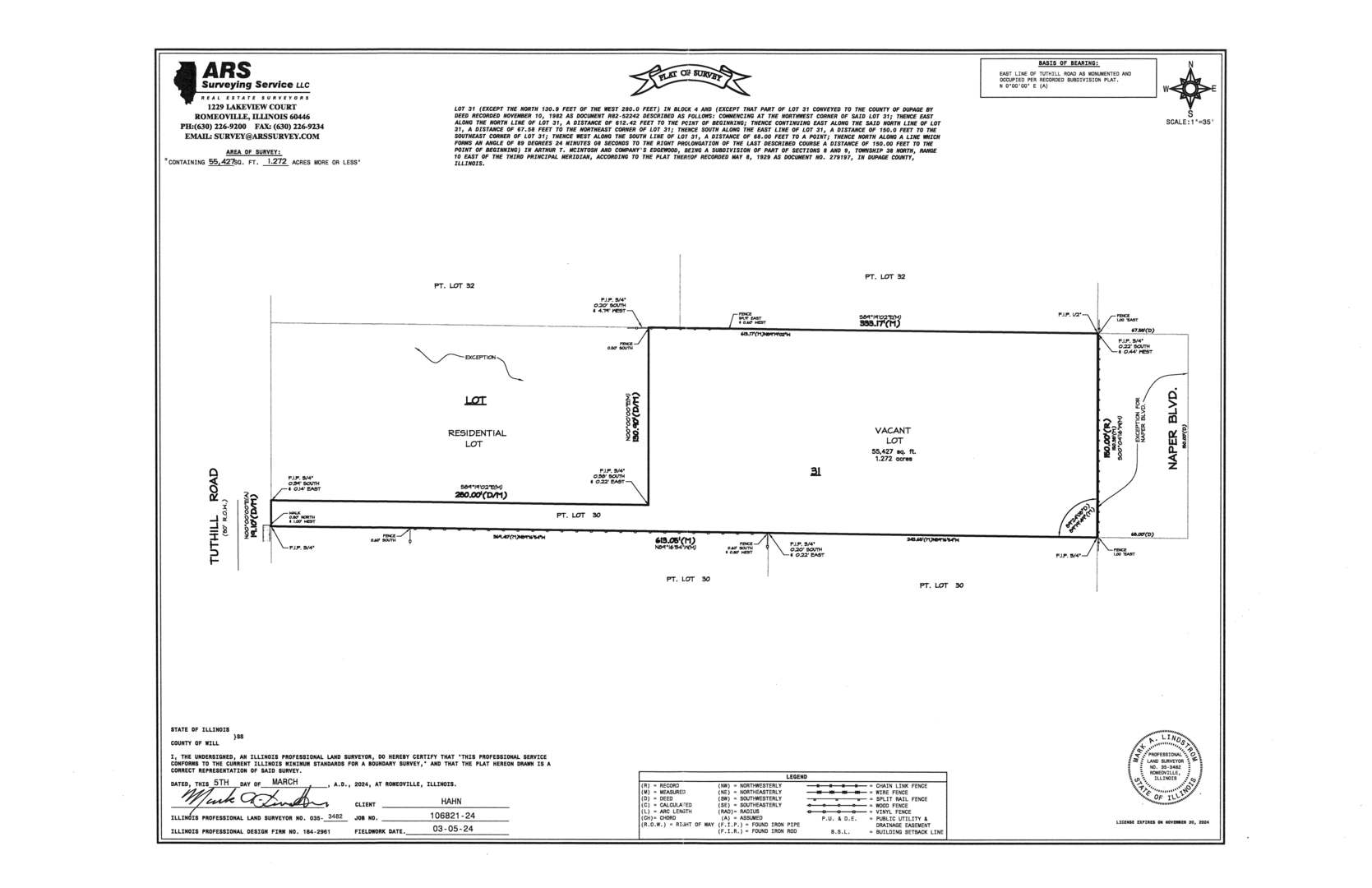 5S583 Tuthill Road, Naperville IL 60563