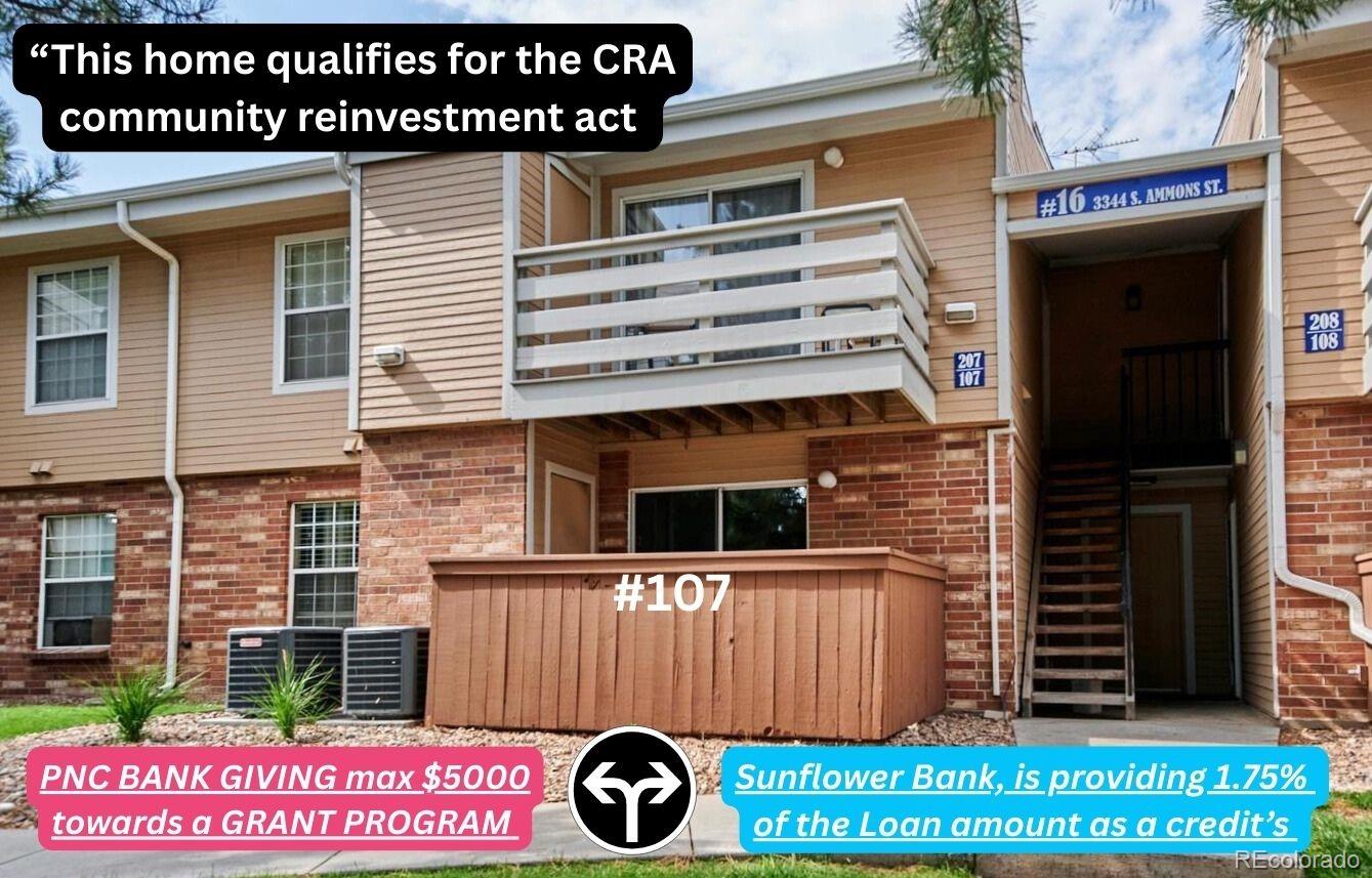 3344 S Ammons Street Unit 107, Lakewood CO 80227