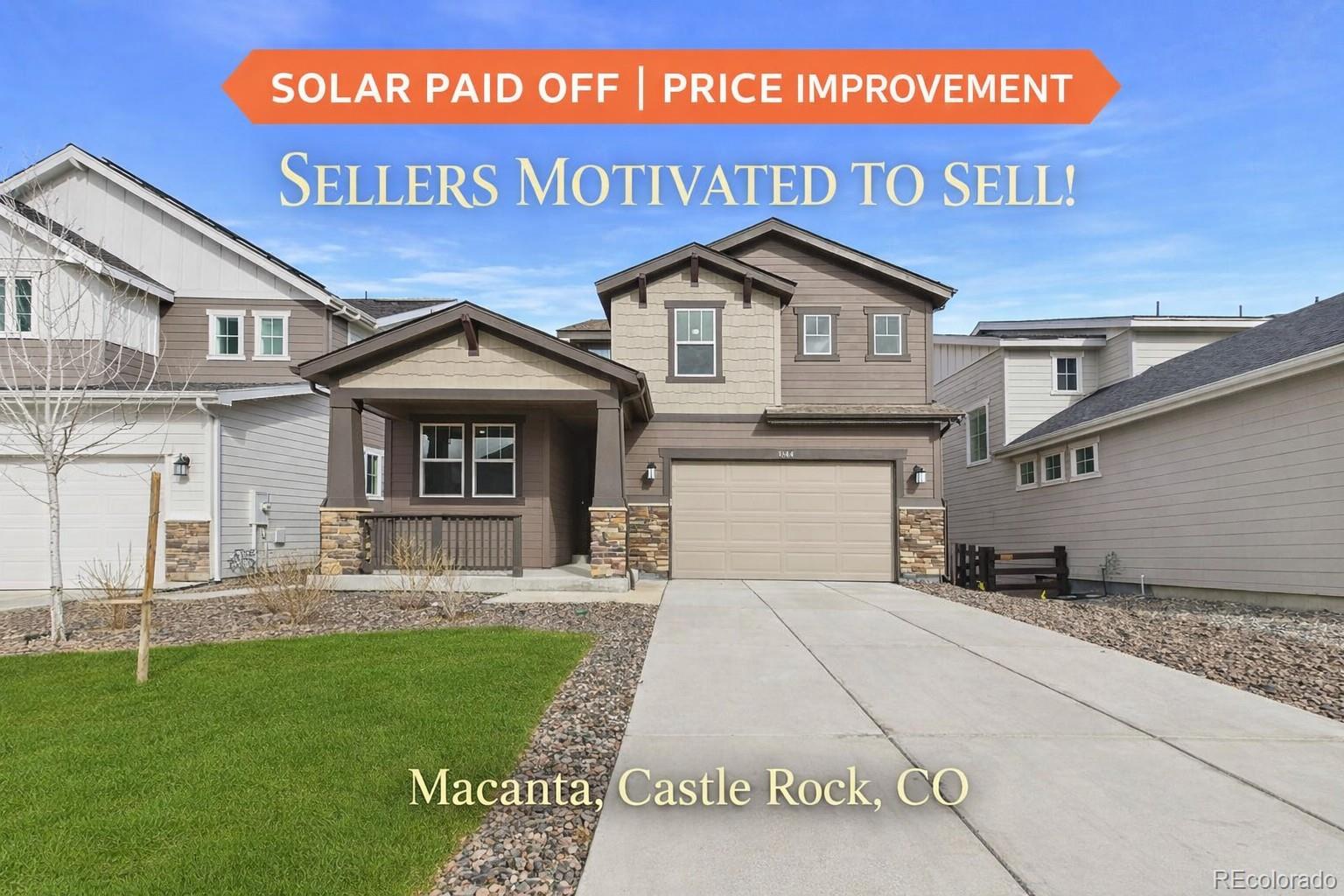 3680 Outcrop Court, Castle Rock CO 80108