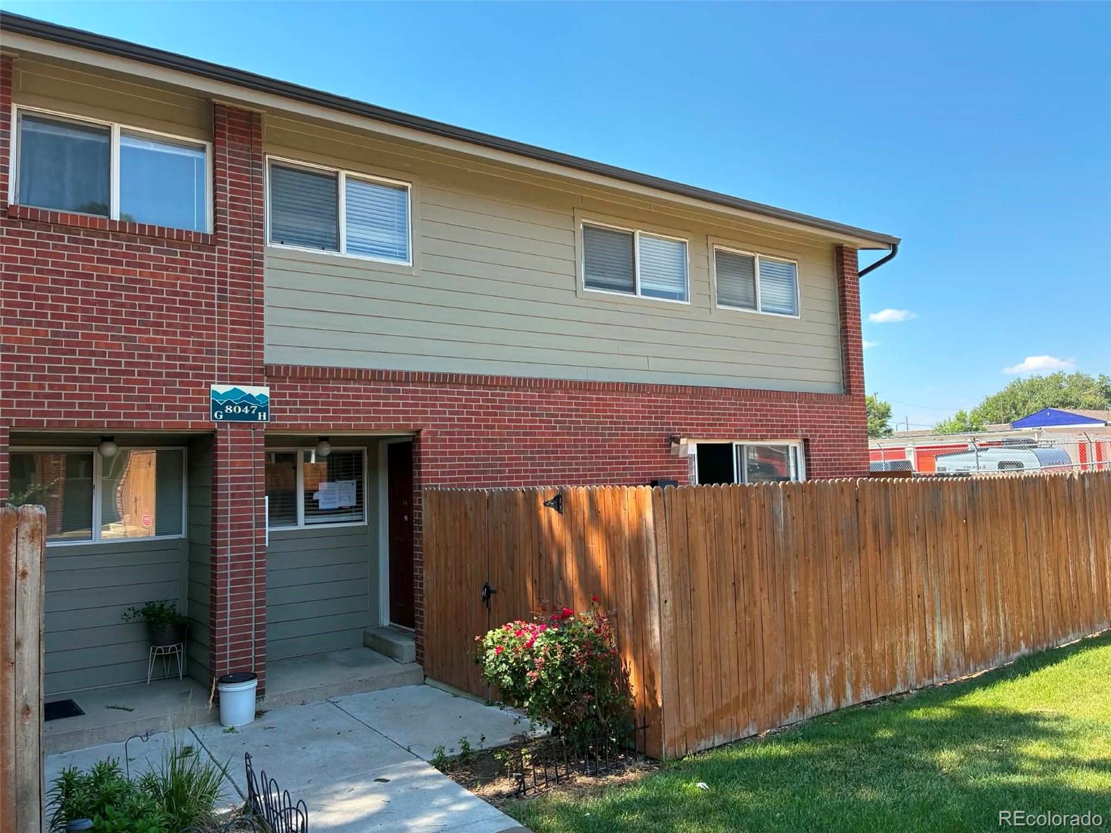 8047 Wolff Street Unit H, Westminster CO 80031