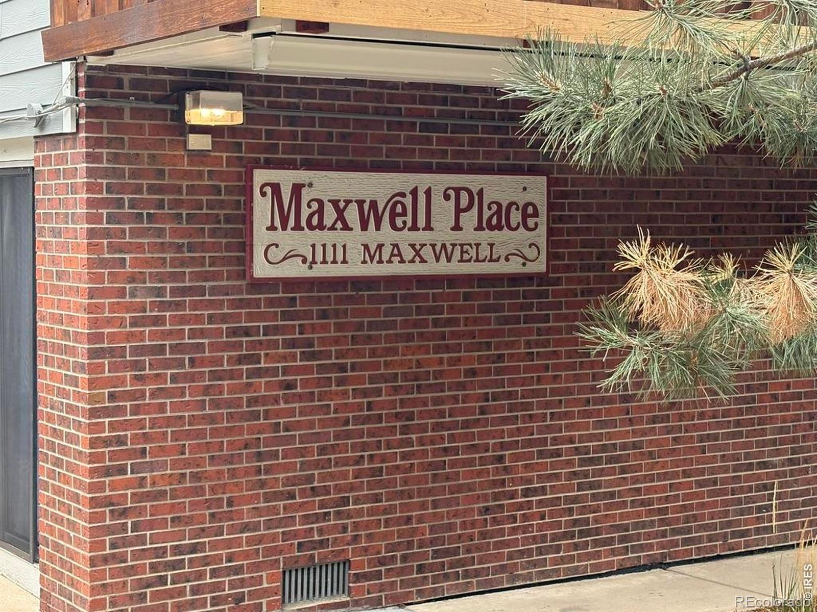 1111 Maxwell Avenue Unit 110, Boulder CO 80304