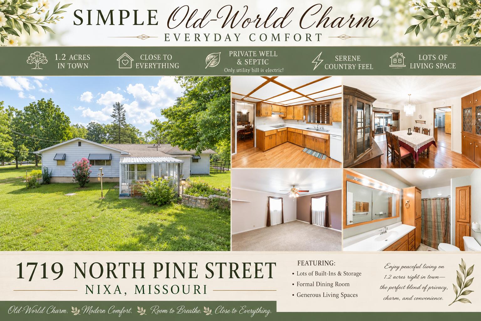 1719 N Pine Street, Nixa MO 65714