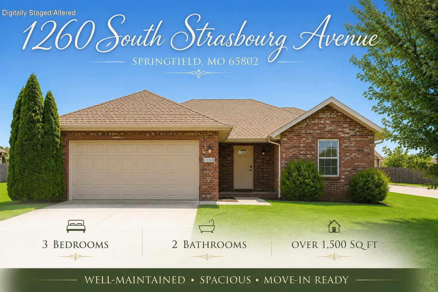 1260 S Strasbourg Avenue, Springfield MO 65802