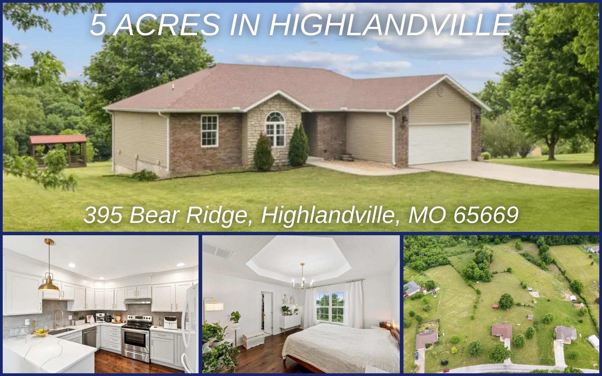 395 Bear Ridge, Highlandville MO 65669