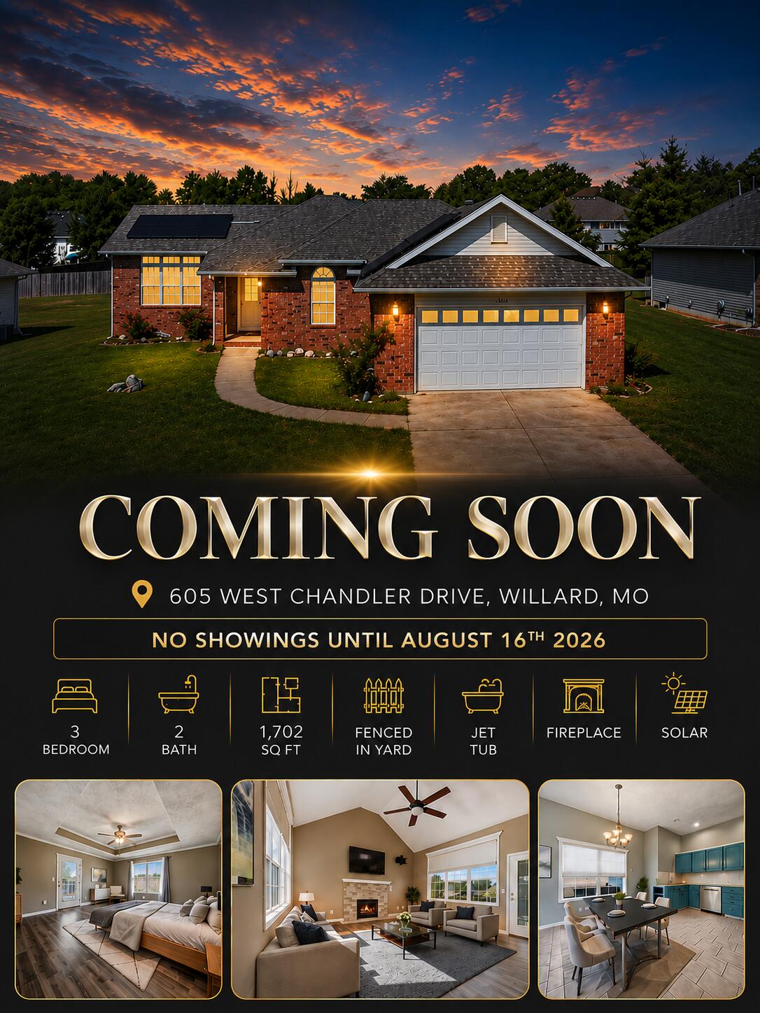 605 W Chandler Drive, Willard MO 65781