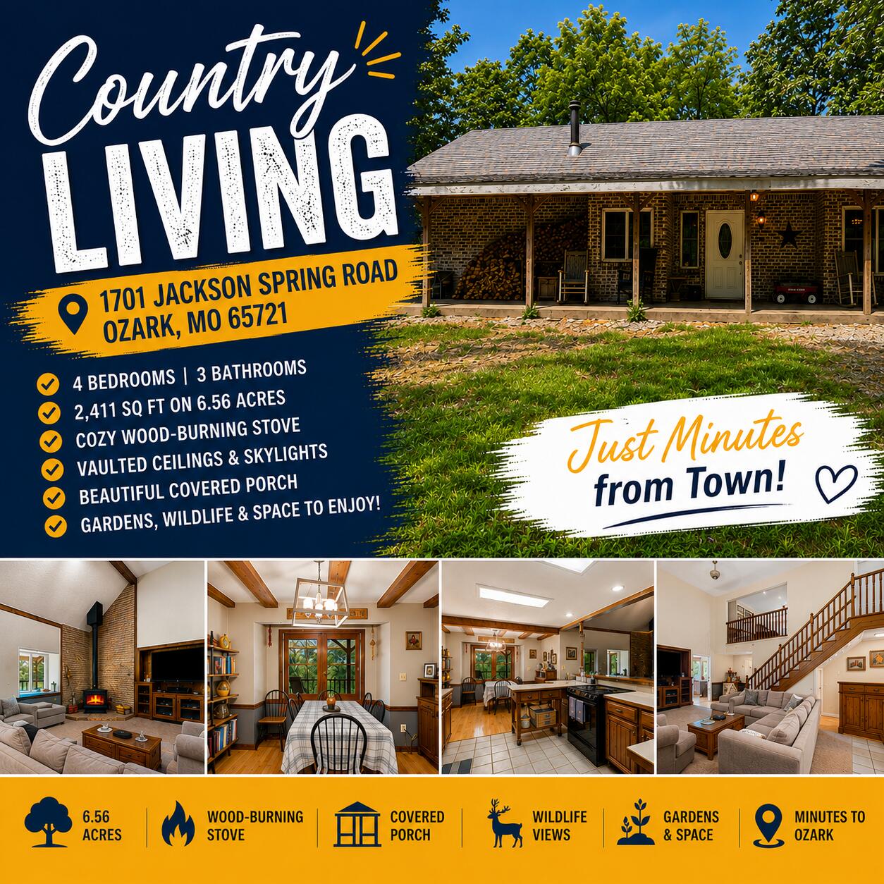 1701 Jackson Spring Road, Ozark MO 65721