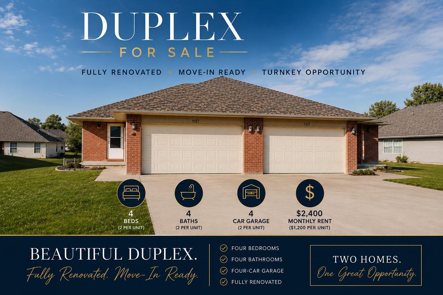 1127 N Northwood Avenue Unit 1127 & 1131, Republic MO 65738