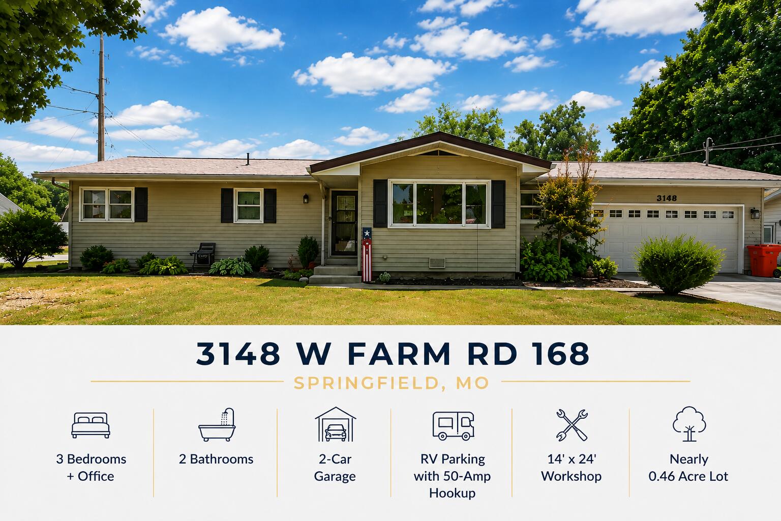 3148 W Farm Rd 168, Springfield MO 65807